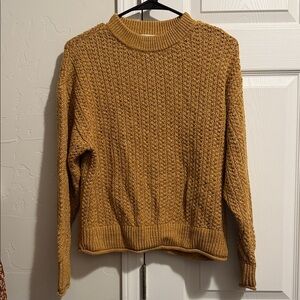 Universal Thread Mustard Knit Sweater